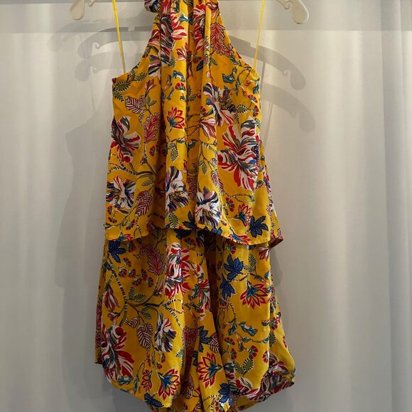 NWT LSpace Kelly Pacific Bloom Romper - Picture 4 of 10